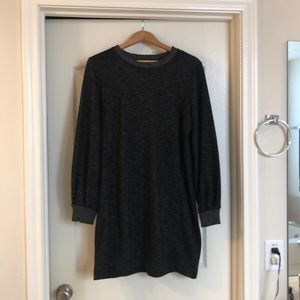 Lou & Grey Charcoal Mini Dress